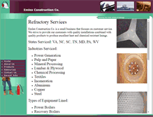 Tablet Screenshot of emlexconstruction.com